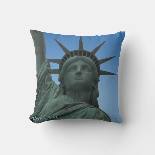 Nouveau Coussin de la Statue de la Liberté de New  (Recto)