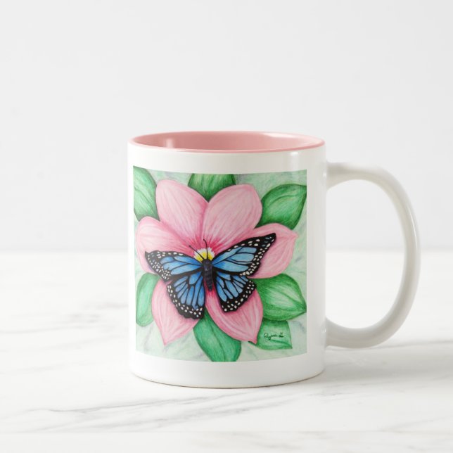 Nouveau début Mug à deux tons (Droit)