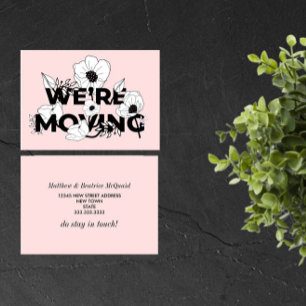 Nouveau domicile   Changement d'adresse   Floral r