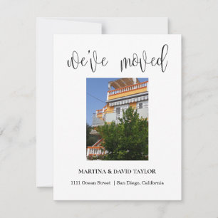 Nouveau domicile Photo Moving Faire-part