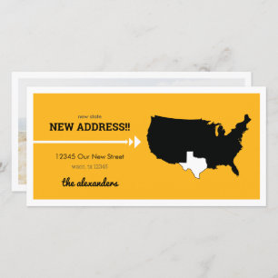 Nouveau État Jaune, Nouvelle Adresse ! Texas Movin