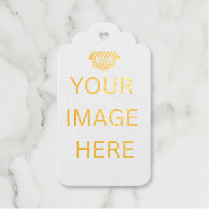 NOUVEAU ! Étiquettes Cadeaux en Papier Aluminium O