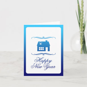 nouveau faire-part d'adresse de bonne année