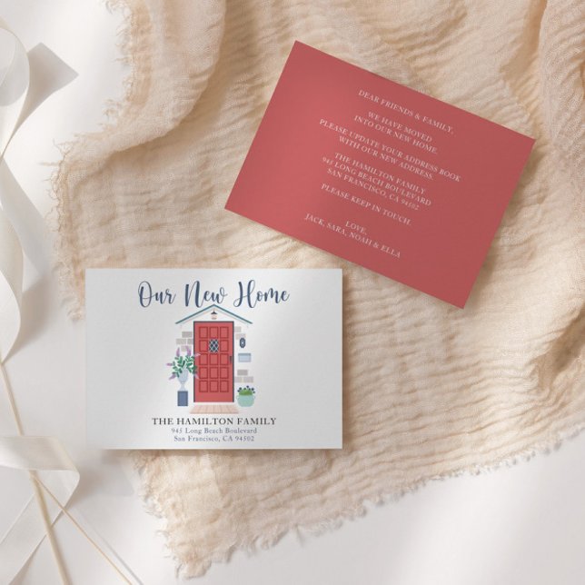 Nouveau Faire-part de déplacement de la porte avan (Créateur téléchargé)