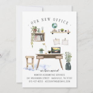 Nouveau Faire-part de déplacement Office