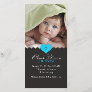 Nouveau Faire-part de naissance bébé