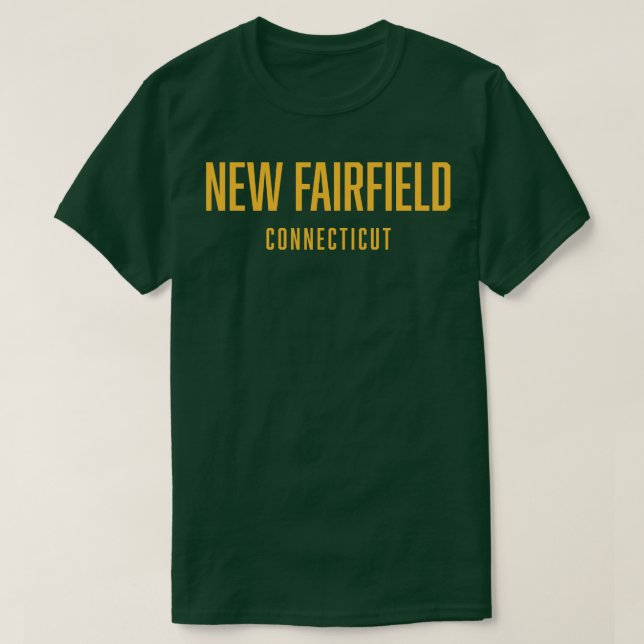 Nouveau Fairfield Connecticut TShirt (Design devant)