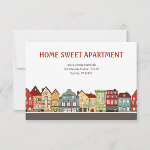 Nouveau foyer pour nous Faire-part mobile