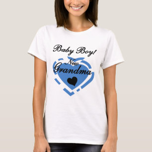 Nouveau Grand-mère Baby Boy Tshirts et cadeaux