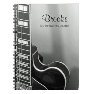 Nouveau Journal d'écriture de chansons personnali