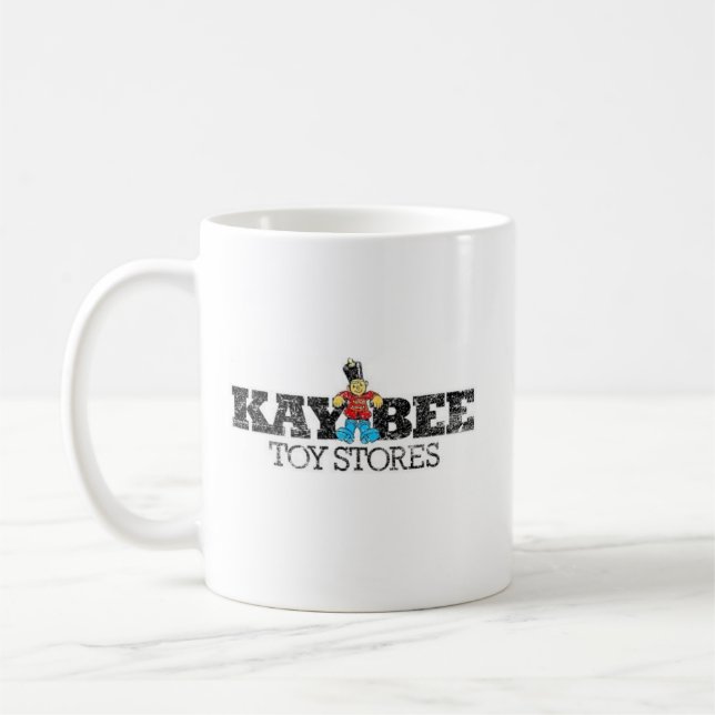 NOUVEAU Kay Bee Toys Logo Vintage Café Mug (Gauche)