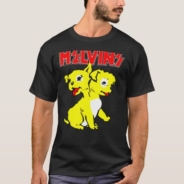 Nouveau Logo de chien Melvins Houdini T-Shirt esse (Devant)