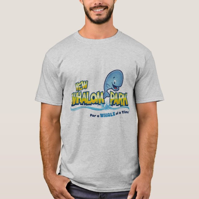 Nouveau logo de T-shirt de Whalom avec le slogan (Devant)