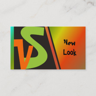Nouveau look Cartes de visite de monogrammes