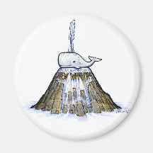 Nouveau Magnet de fontaine de balais