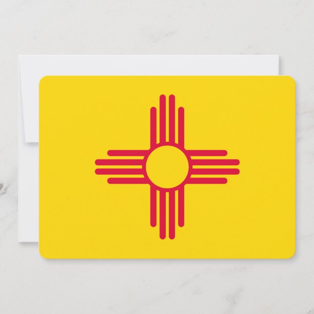 Nouveau-Mexique État Drapeau (Devant)