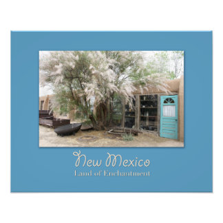 Nouveau-Mexique Turquoise Trail Shops Photo Imprim