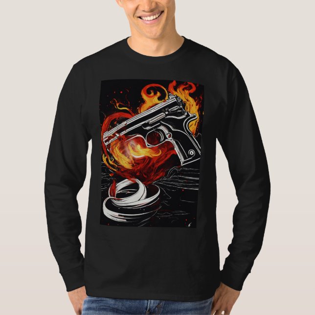 Nouveau modèle imprimé tshirt uniquement pour homm (Devant)