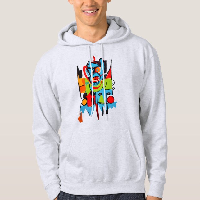 Nouveau Monkey Art Sweat - shirts à capuche 2023 (Devant)