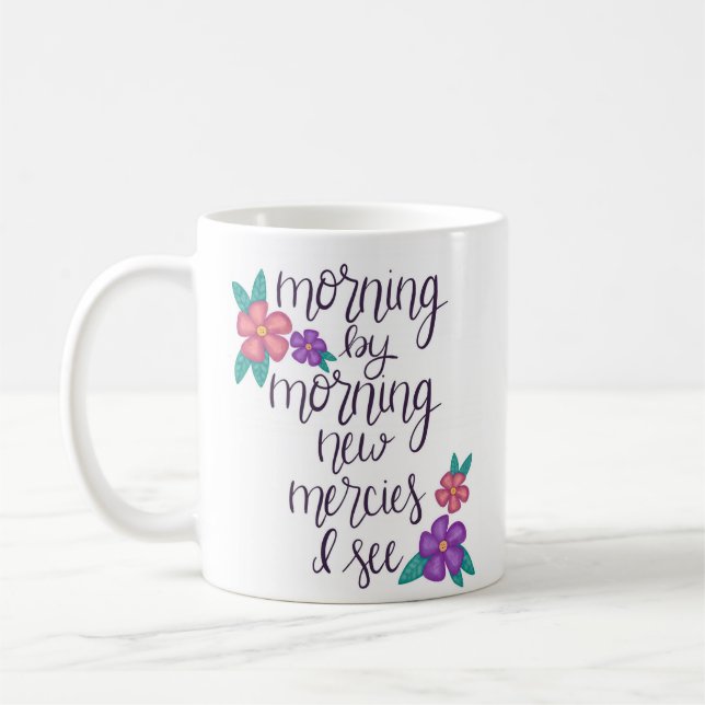 Nouveau mug de miséricordes du matin (Gauche)