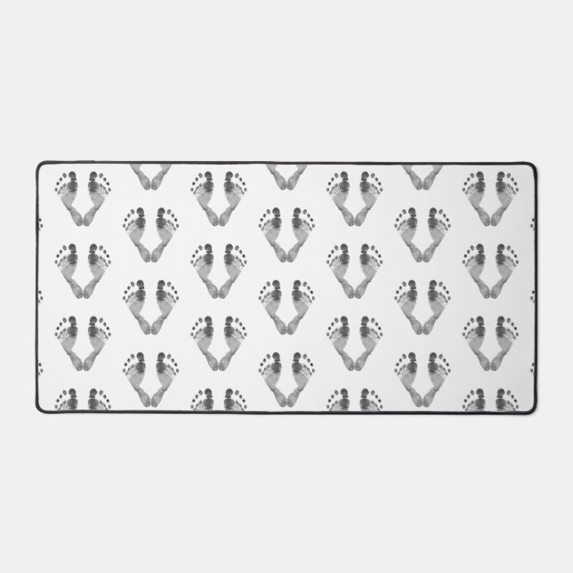Nouveau-né Motif d'empreintes de bébé (Recto)