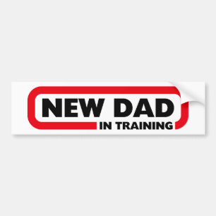 Nouveau papa en formation - Drôle Sticker pare-ch