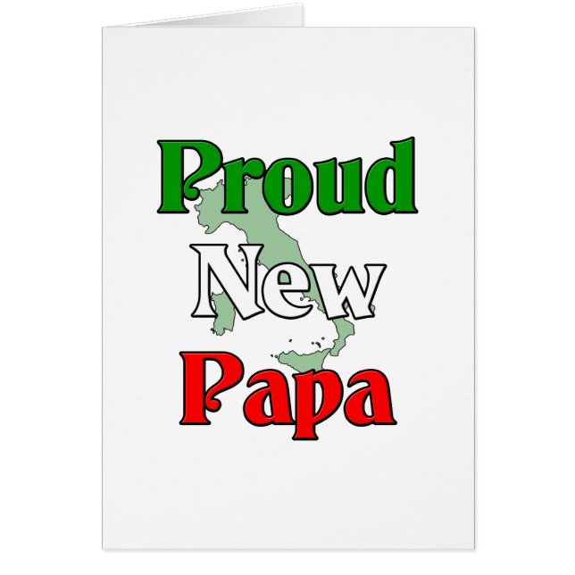 Nouveau papa fier (Devant)