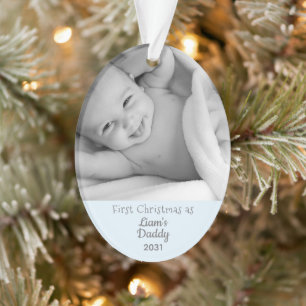 Nouveau papa premier Noël comme papa Personnaliser