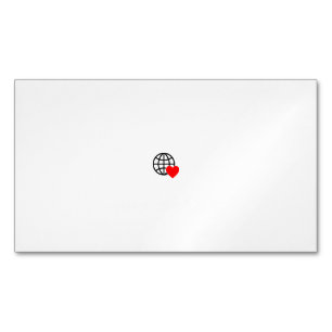 Nouveau personnalisation du logo texte Magnet Cart