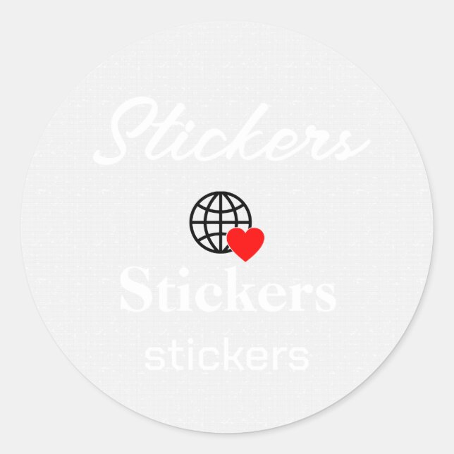 Nouveau personnalisation Stickers Logo Texte (Devant)