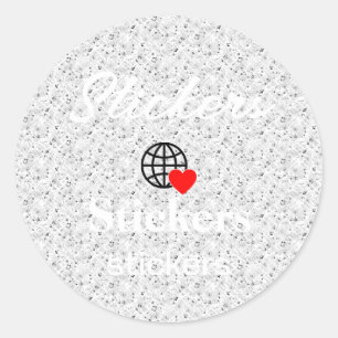 Nouveau personnalisation Stickers Logo Texte