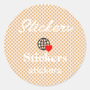Nouveau personnalisation Stickers Logo Texte