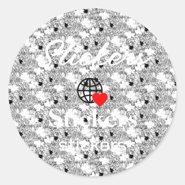 Nouveau personnalisation Stickers Logo Texte (Devant)