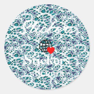 Nouveau personnalisation Stickers Logo Texte