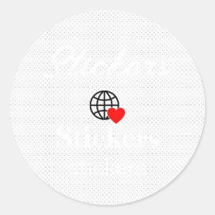 Nouveau personnalisation Stickers Logo Texte