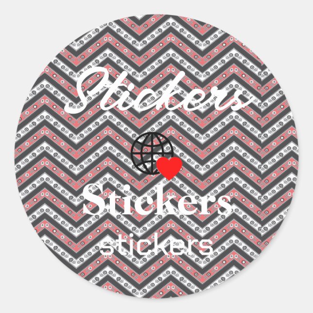 Nouveau personnalisation Stickers Logo Texte (Devant)