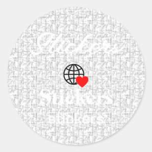 Nouveau personnalisation Stickers Logo Texte