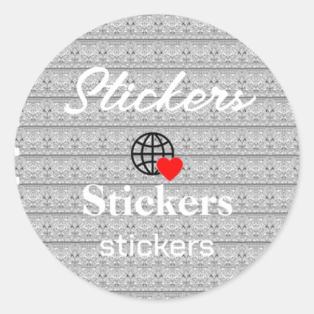 Nouveau personnalisation Stickers Logo Texte (Devant)