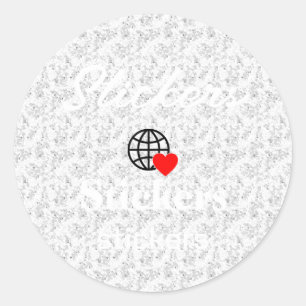 Nouveau personnalisation Stickers Logo Texte