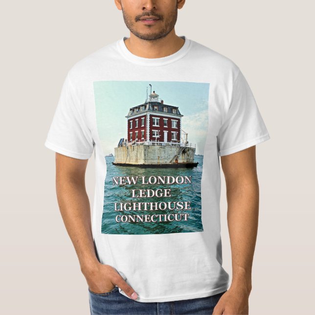 Nouveau phare de rebord de Londres, T-shirt du (Devant)