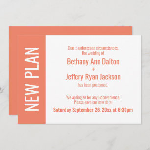 Nouveau plan saumon, Carte de mise à jour Mariage 