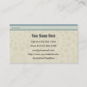 Nouveau profil et carte de visite de rage d'âge