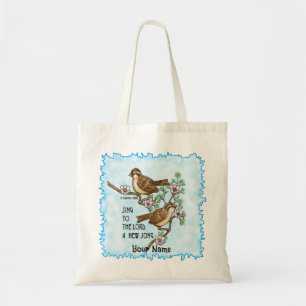 Nouveau Sac Fourre-Tout Oiseaux Chrétiens
