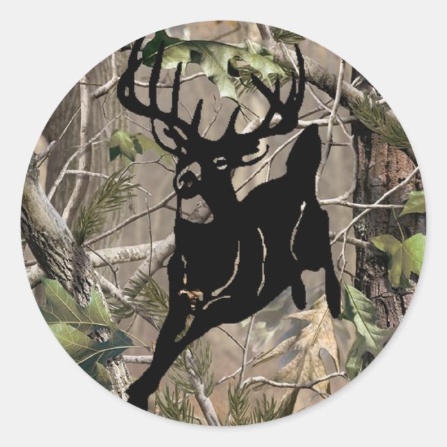 Nouveau Sticker Camo Buck (Devant)