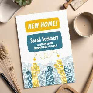 Nouveau style de dessin animé de Faire-part de dép