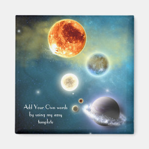 Nouveau système solaire Magnet