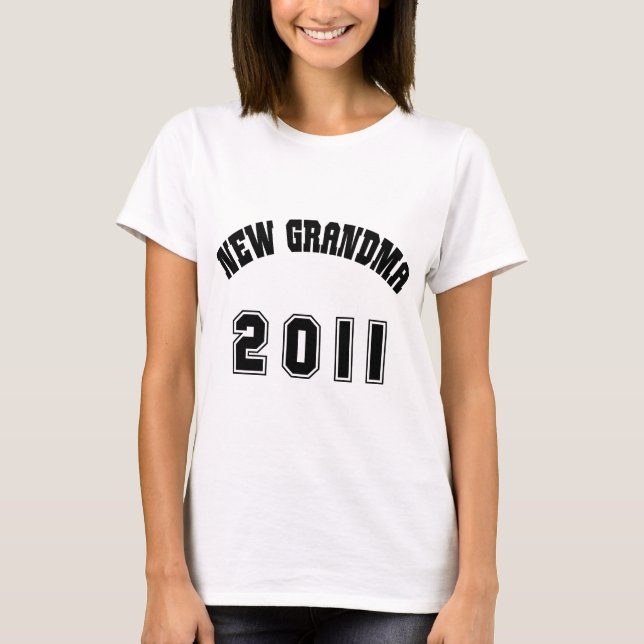 Nouveau T-shirt 2011 de grand-maman (Devant)