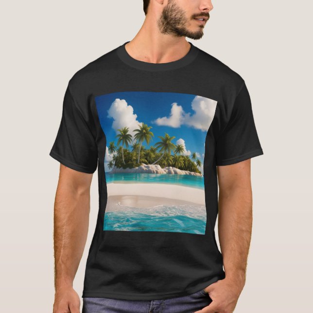 Nouveau t-shirt au design naturel (Devant)