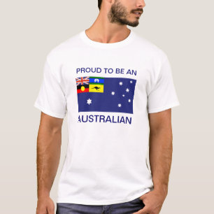Nouveau T-shirt australien de drapeau