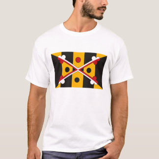 Nouveau T-shirt de drapeau du Maryland